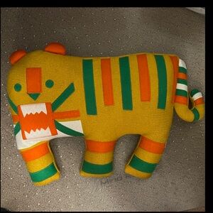 Free w/ purchase christian robinson x target tiger pillow orange